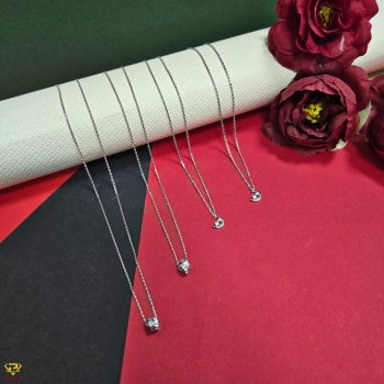 Dây chuyền vàng trắng (mã DC 1221)